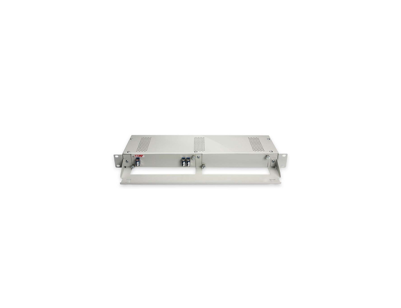 1U 1*4 PLC LC/PC Splitter Box With Organizer